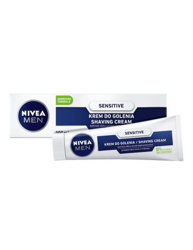 NIVEA чоловіки крем для гоління чутливі заспокійливі 100 мл