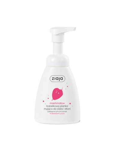 ZIAJA Marshmallow Pianka Myjąca Do Dłoni i Ciała 250ml