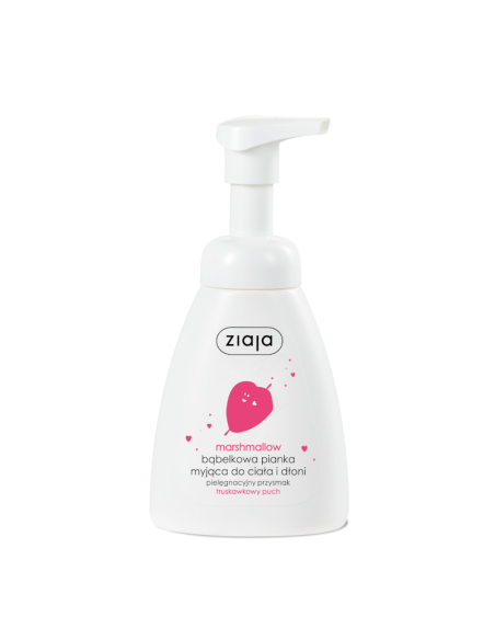 ZIAJA Marshmallow Pianka Myjąca Do Dłoni i Ciała 250ml