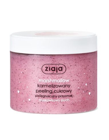 ZIAJA Marshmallow Peeling Cukrowy Do Ciała 300ml