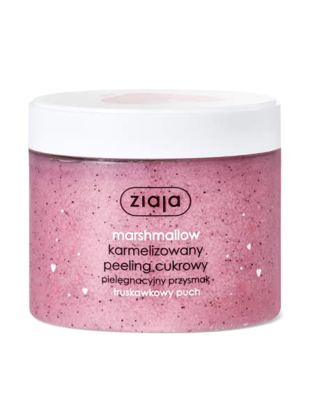 ZIAJA Marshmallow Peeling Cukrowy Do Ciała 300ml