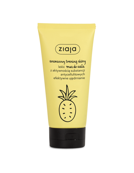 ZIAJA Ananasowy Lekki Mus Do Ciała 160ml