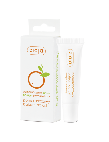 ZIAJA Balsam Do Ust Pomarańczowy 10ml
