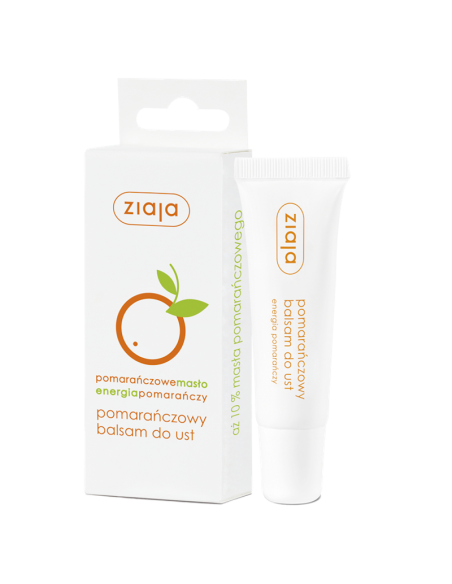 ZIAJA Balsam Do Ust Pomarańczowy 10ml