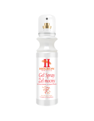 HEGRON Styling Gel Spray do Modelowania Włosów Extra Mocny 300ml