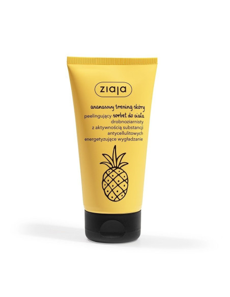 ZIAJA Ananasowy Peelingujący Sorbet Do Ciała 160ml