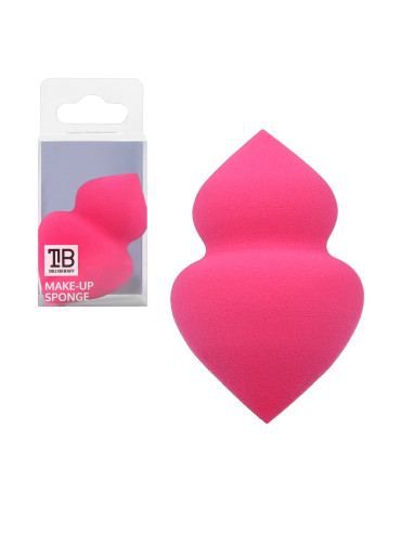 MIMO Gąbka do Makijażu Różowa 42x65mm Dwie końcówki