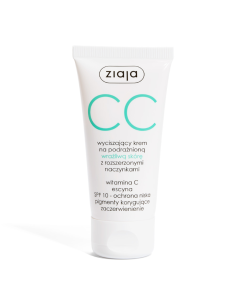 ZIAJA крему CC заспокійливий крем для роздратованої чутливої шкіри з розширеними капілярами 50 мл