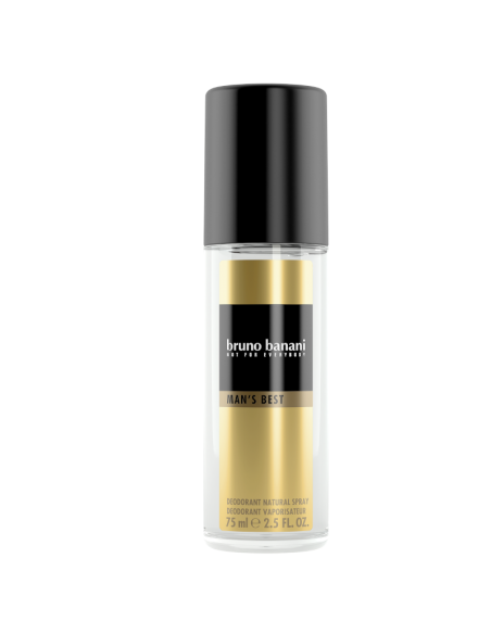 BRUNO BANANI Man's Best Dezodorant Perfumowany Męski 75ml