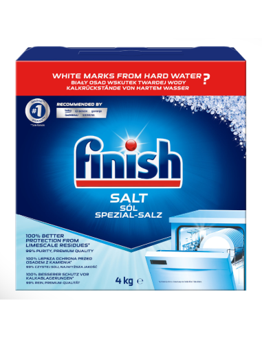 FINISH Sól Do Zmywarki 4KG