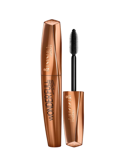 RIMMEL Wonder'Full Maskara z Olejem Arganowym 001 Black