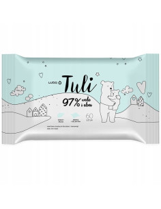 LUBA Tuli Nawilżane Chusteczki Dla Dzieci Woda i Aloes 60szt