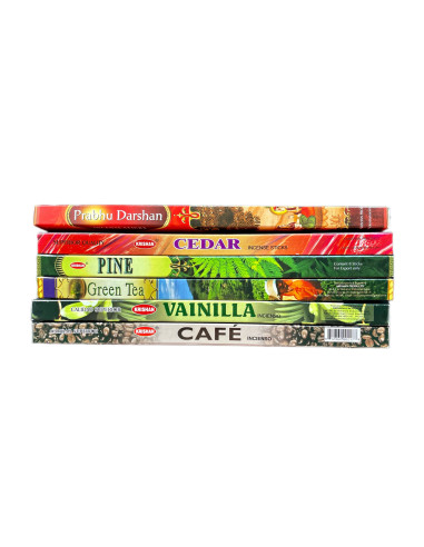 Kadzidełka zapachowe zestaw III. 46 szt