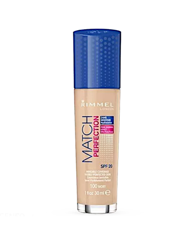 RIMMEL Match Perfection Podkład 100 Ivory