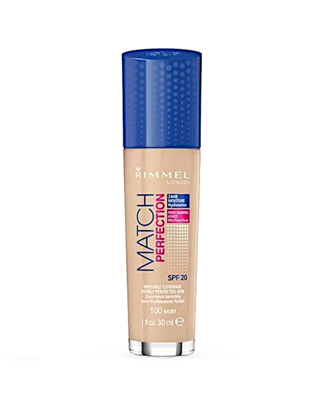 RIMMEL Match Perfection Podkład 100 Ivory