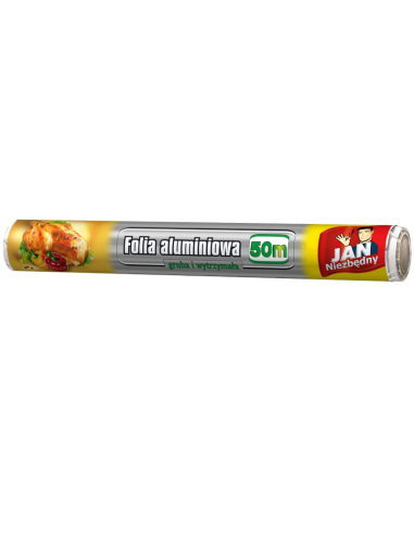 Jan Niezbędny Folia Aluminiowa 50m