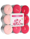 BISPOL Podgrzewacze Tealight 18 sztuk Róża
