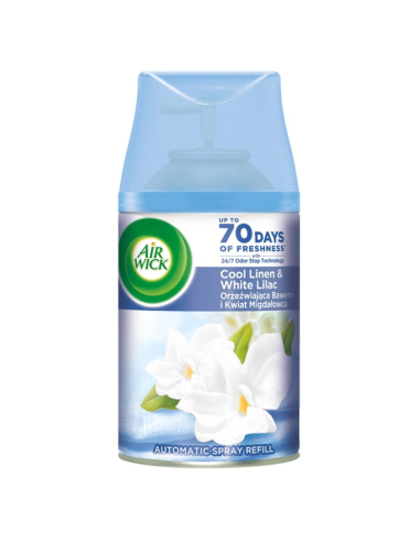 AIR WICK Wkład Odświeżacz Bawełna i Kwiat Migdałowca 250ml