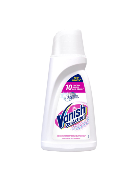 VANISH Oxi Action Odplamiacz w Płynie Biel 1l