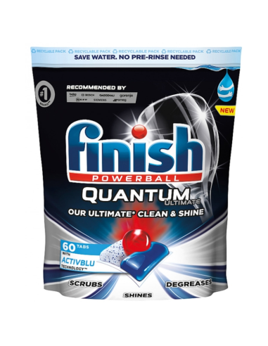 FINISH Quantum Ultimate Tabletki do Zmywarki 60 Regular