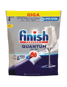 FINISH Quantum All in One Kapsułki do Zmywarki 100 Regular