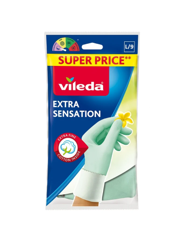 VILEDA Rękawice Extra Sensation rozmiar L