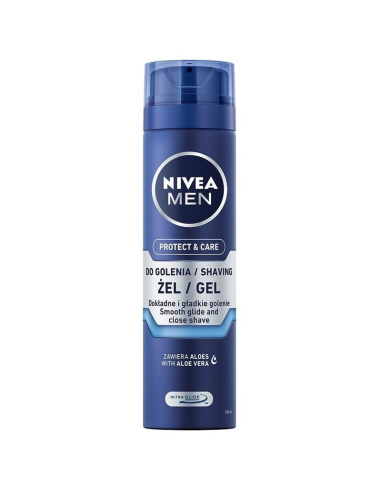 NIVEA MEN Protect & Care Żel do golenia 200ml