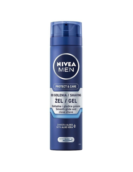 NIVEA MEN Protect & Care Żel do golenia 200ml