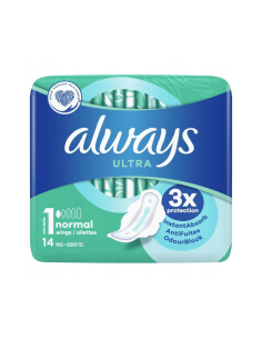 copy of ALWAYS санітарні серветки без крил Стандартні 10шт