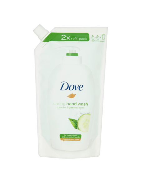 DOVE Mydło w Płynie Zapas Ogórek i Zielona Herbata 500ml