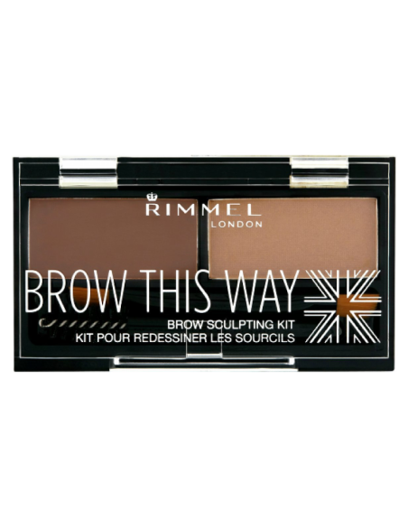 copy of RIMMEL Brow This Way Paletka do Brwi 02 Medium