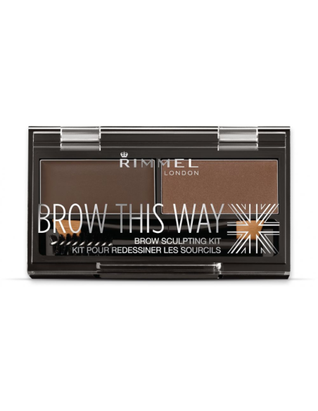 RIMMEL Brow This Way Paletka do Brwi 02 Medium