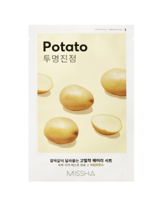 MISSHA Airy Fit Maseczka w Płachcie Potato Łagodząco-Rozświetlająca