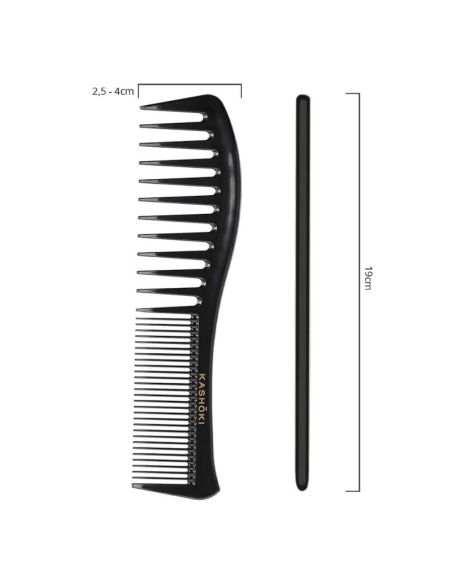 KASHOKI TOMOKO Grzebień do Włosów Dwustronny