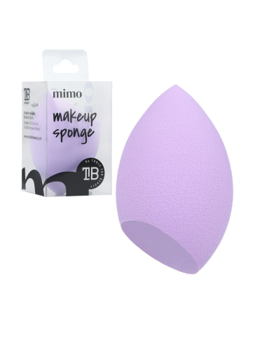 MIMO Gąbka do Makijażu Fioletowa Olive Cut 38x65mm