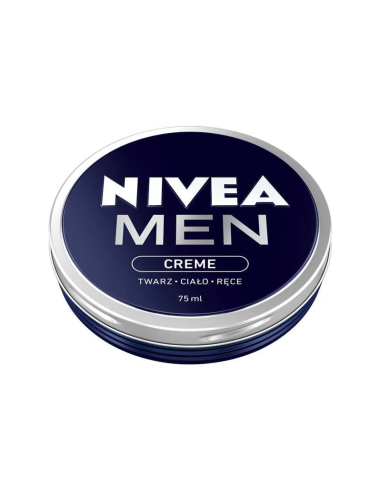 NIVEA Men Krem do twarzy ciała Męski 75ml Puszka