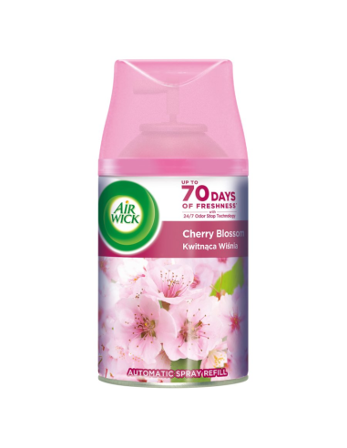 AIR WICK Freshmatic Wkład odświeżacz Kwitnąca Wiśnia 250ml