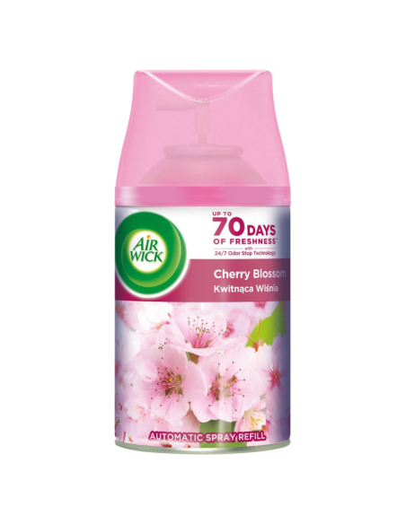AIR WICK Freshmatic Wkład odświeżacz Kwitnąca Wiśnia 250ml