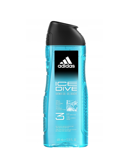 ADIDAS Men Żel pod Prysznic 3w1 Ice Dive 400ml