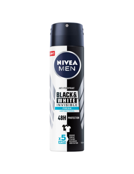 NIVEA Men Dezodorant Invisible Fresh Spray 150ml