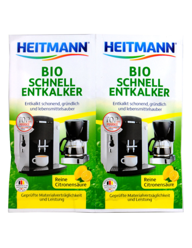 HEITMANN Odkamieniacz do Ekspresów Czajników 2x25g