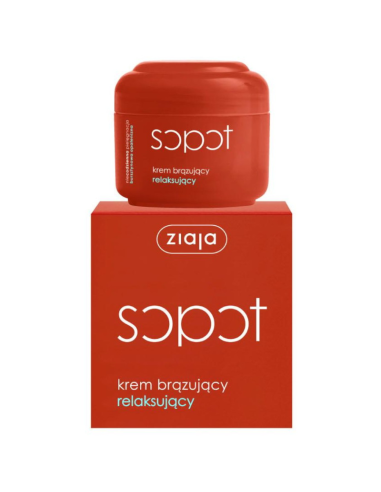 ZIAJA Sopot Krem Brązujący Relaksujący do Twarzy 50ml