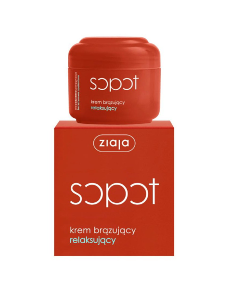 ZIAJA Sopot Krem Brązujący Relaksujący do Twarzy 50ml