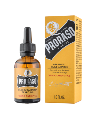 PRORASO Olejek do Brody Wood & Spice Beard Oil 30ml