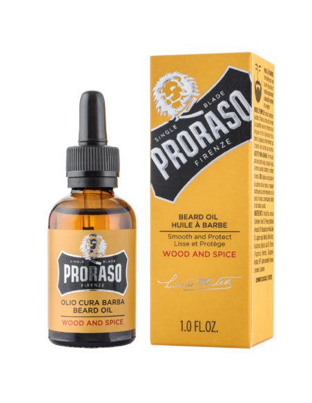 PRORASO Olejek do Brody Wood & Spice Beard Oil 30ml