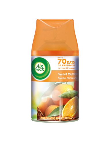 AIR WICK Wkład Odświeżacz Słodka Mandarynka 250ml