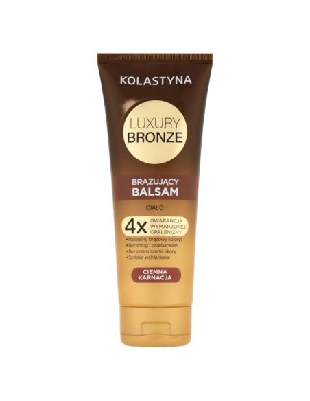 KOLASTYNA Luxury Bronze Balsam Brązujący do Ciała Ciemna Karnacja 200ml