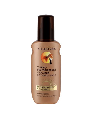 KOLASTYNA Turbo Przyspieszacz Opalania do Twarzy i Ciała 150ml