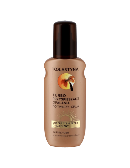 KOLASTYNA Turbo Przyspieszacz Opalania do Twarzy i Ciała 150ml