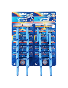 GILLETTE Blue II Plus Maszynki do Golenia 24szt